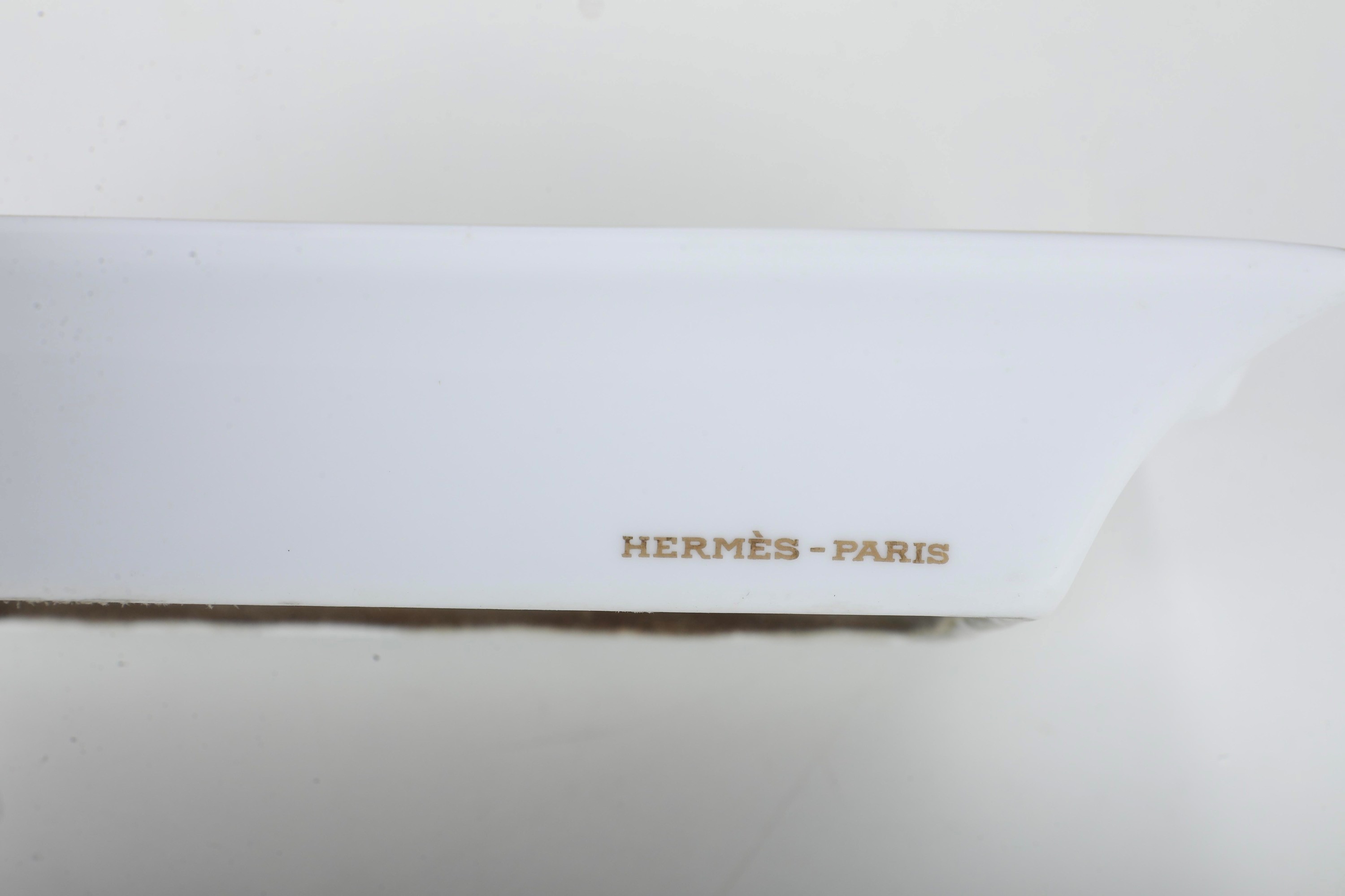 Hermès, Volpe decorativa in porcellana, XX secolo