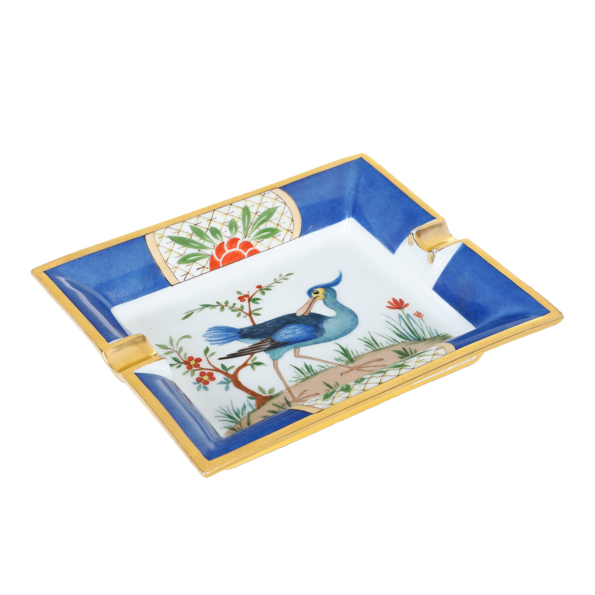 Hermès, Uccello orientale decorativo in porcellana, anni ’90 del XX secolo