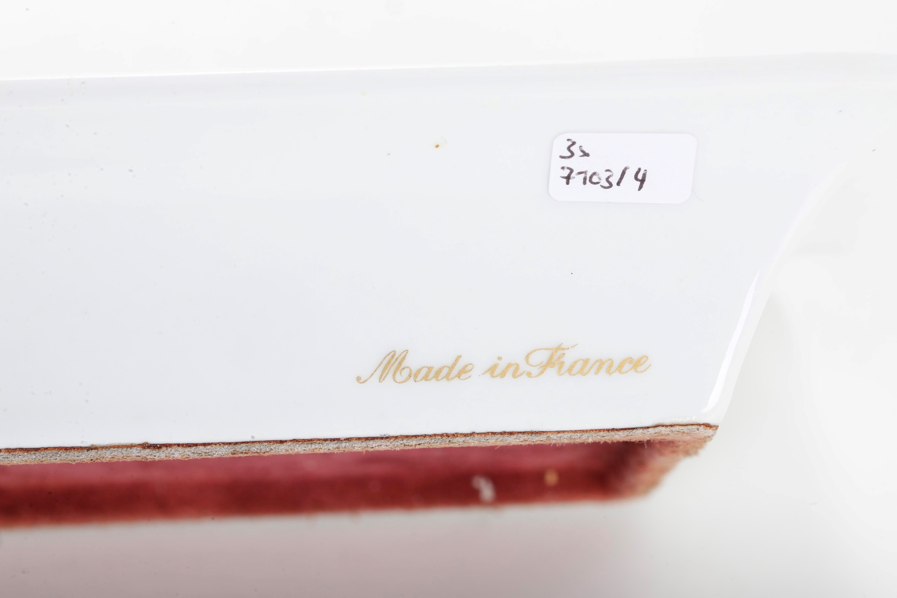Hermès, Fagiano dorato, porcellana dipinta e dorata, anni '70 del XX secolo