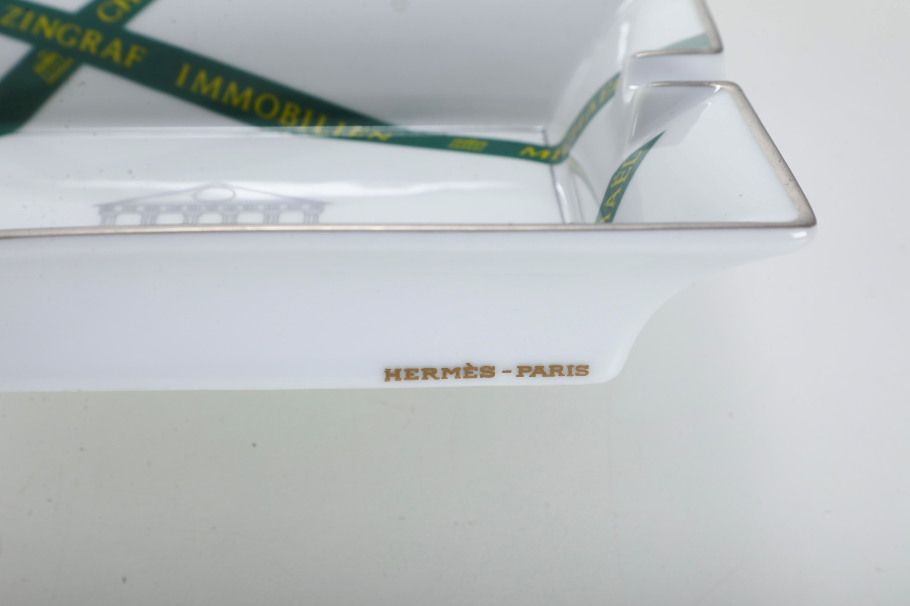 Hermès, “Michael Zingraf Immobilien”, porcellana decorata