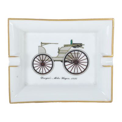 Hermès, Duryea’s Motor Wagon 1895, porcellana con marchi “Hermès - Paris” e “Made in France”