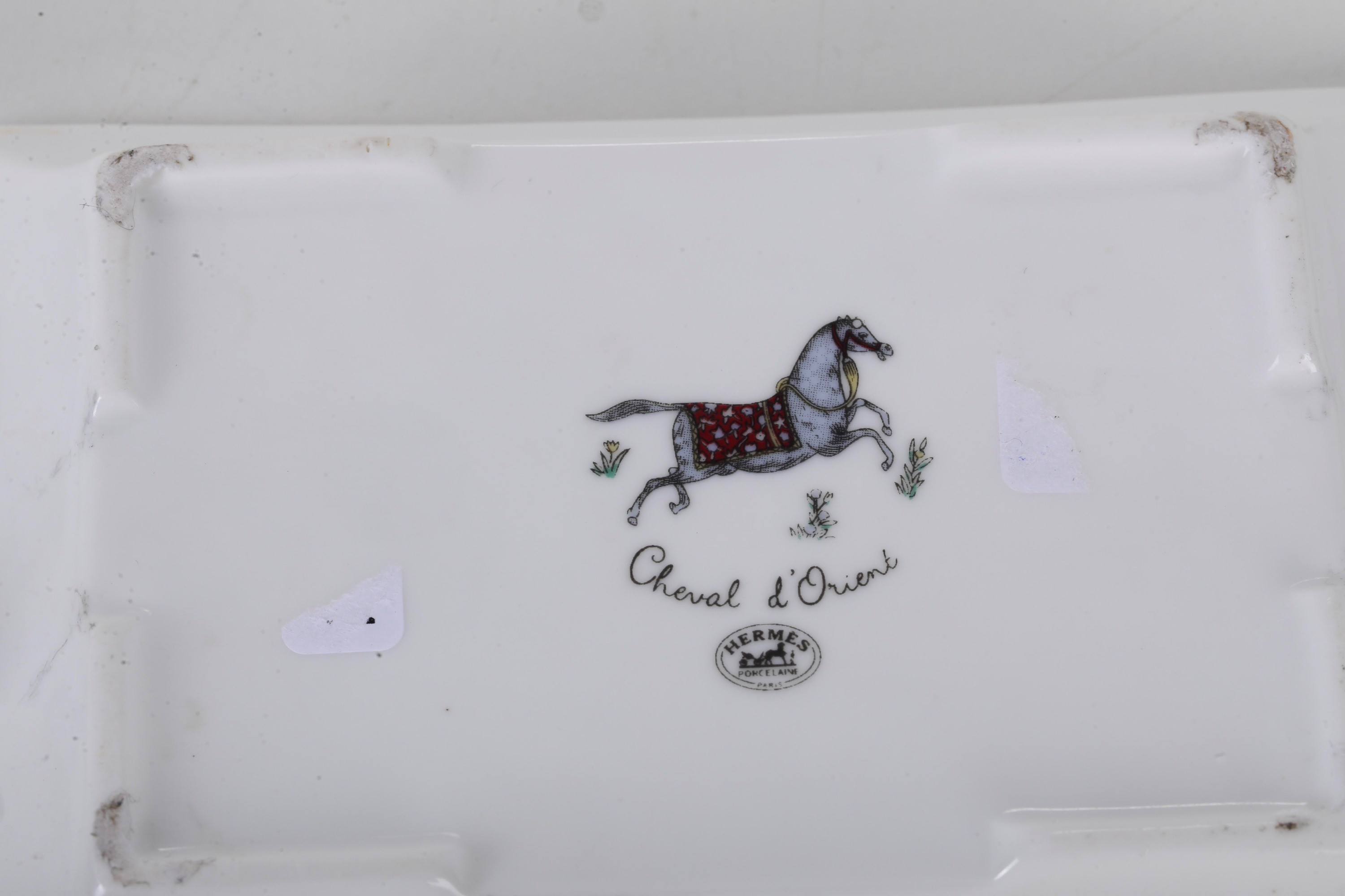 Hermès, “Cheval d’Orient”, porcellana, XX secolo
