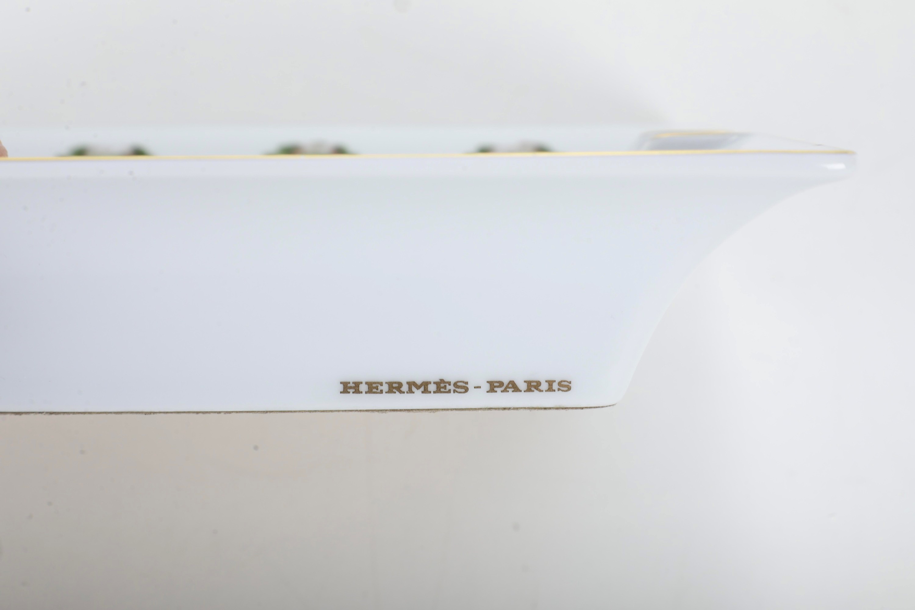 Hermès, Jardin (Giardino), porcellana decorata, XX secolo