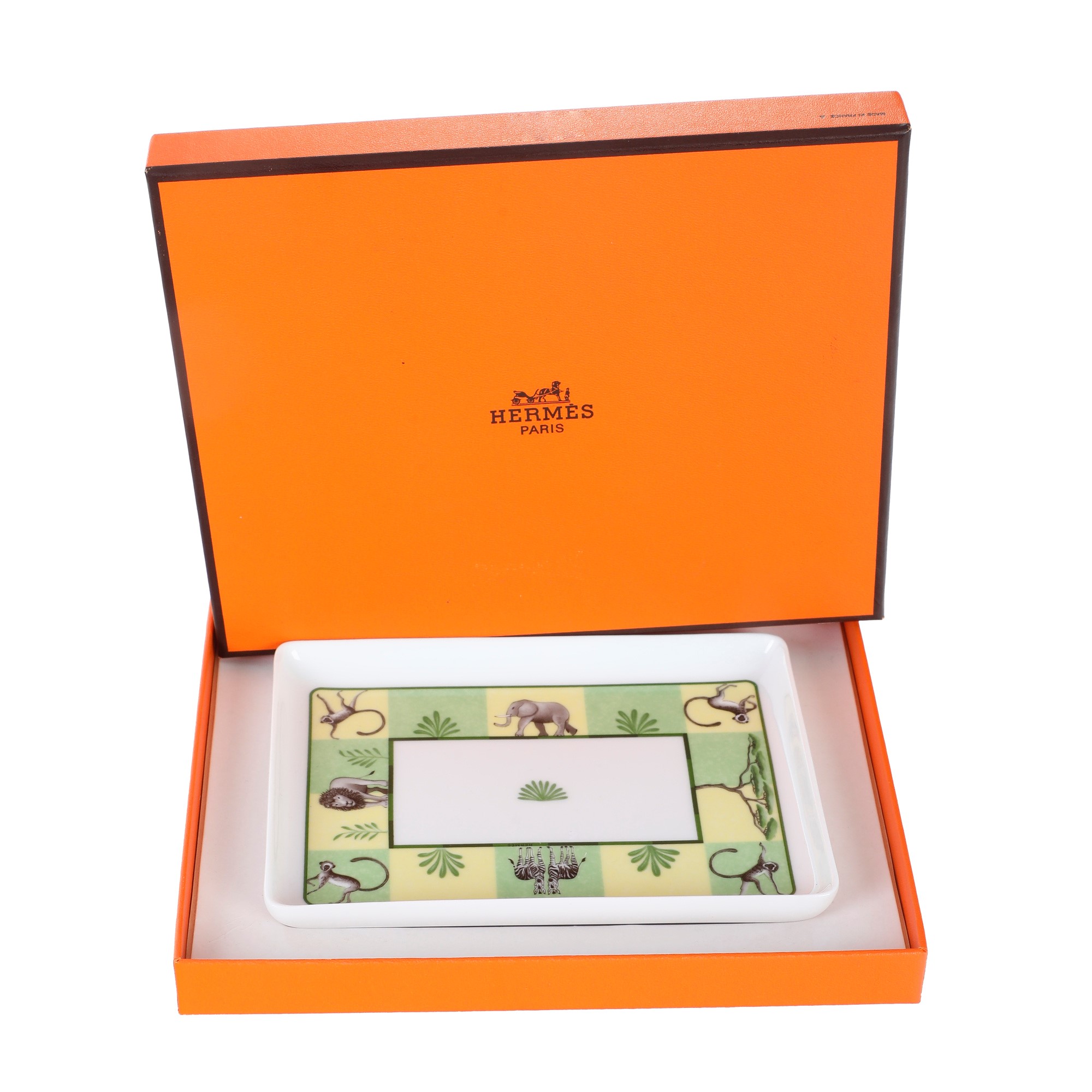 Hermès, “Africa” — porcellana decorata (XX secolo)