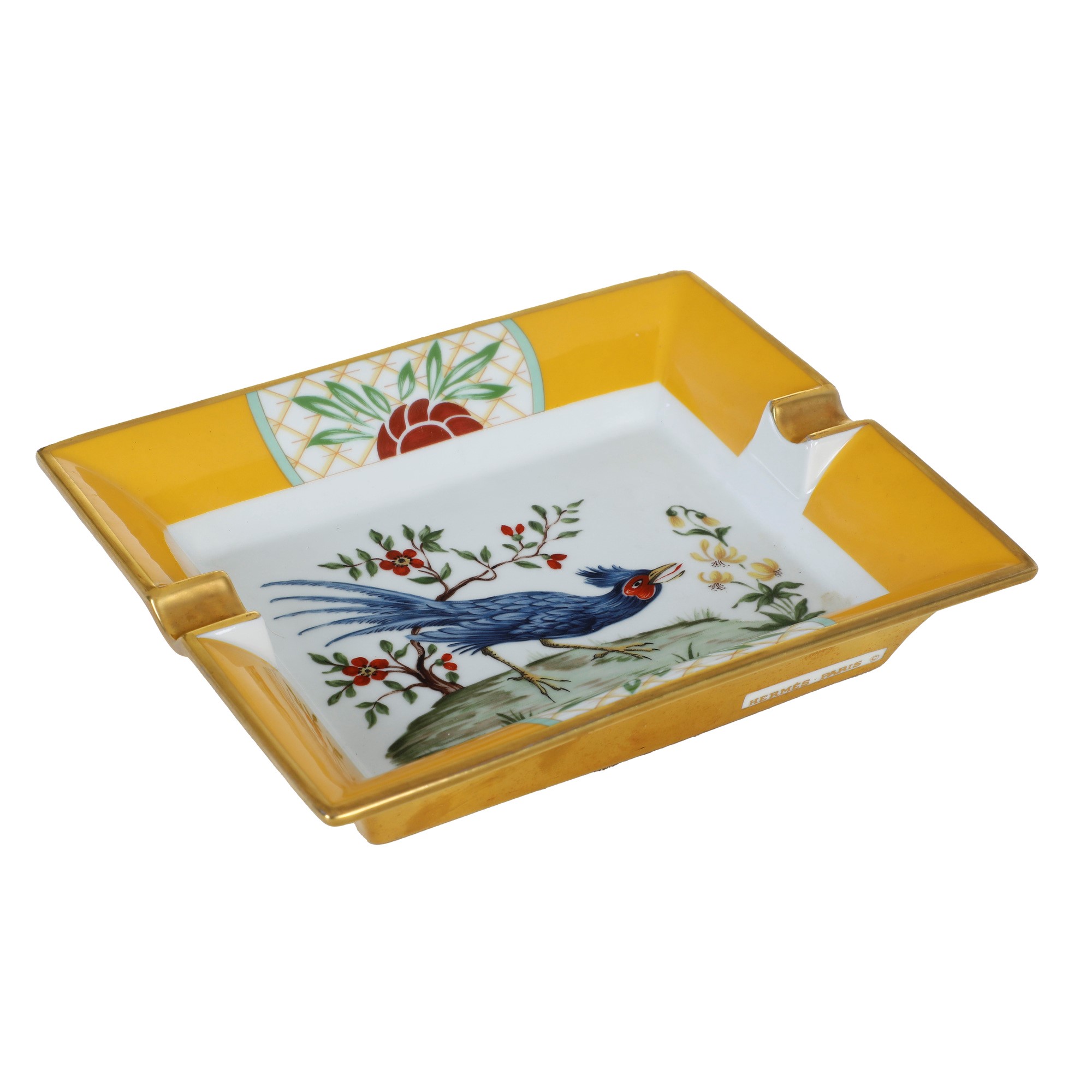 Hermès, Oiseaux, porcellana decorata, XX secolo