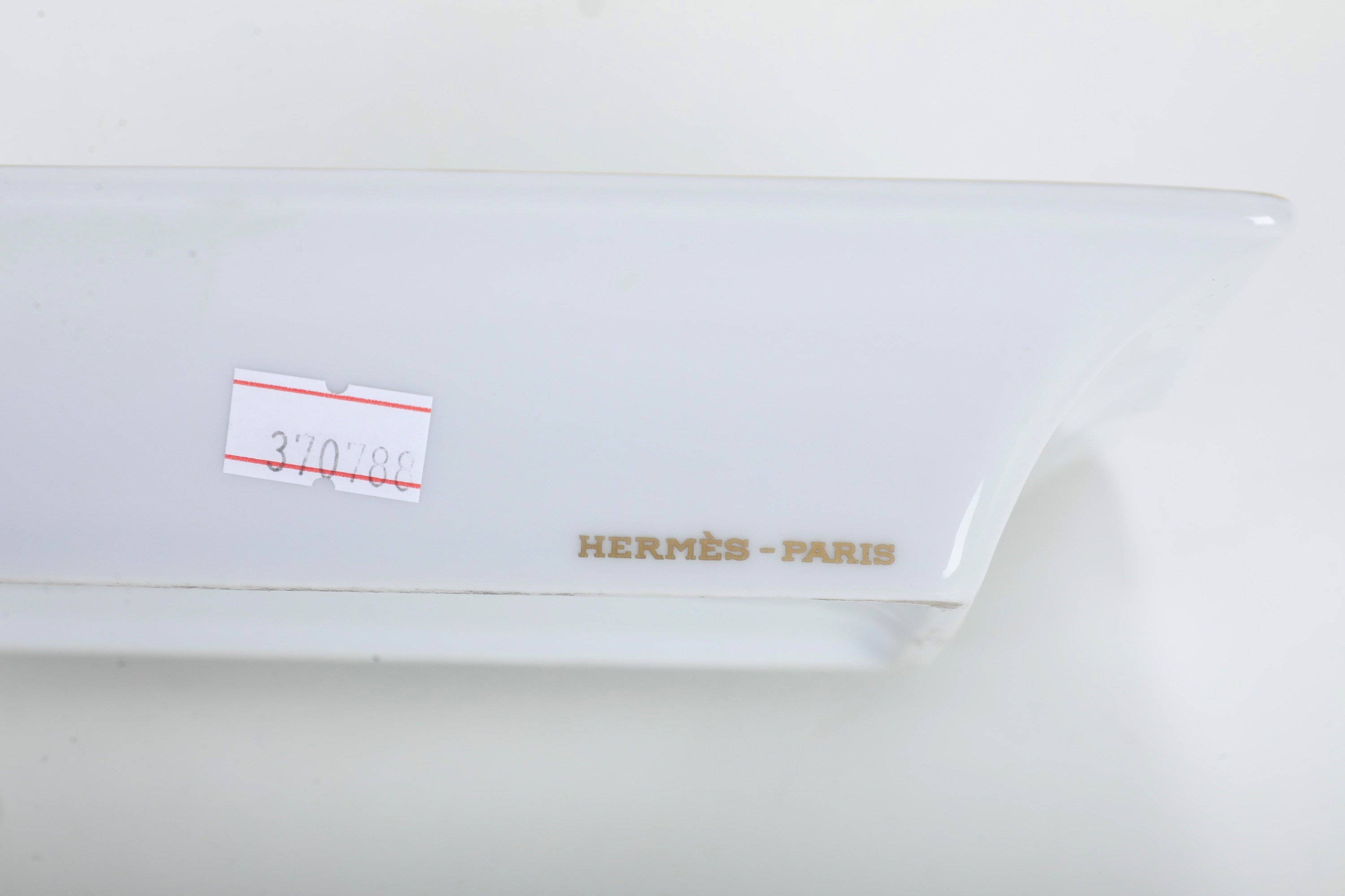 Hermès, “Golf”, porcellana decorata, XX secolo