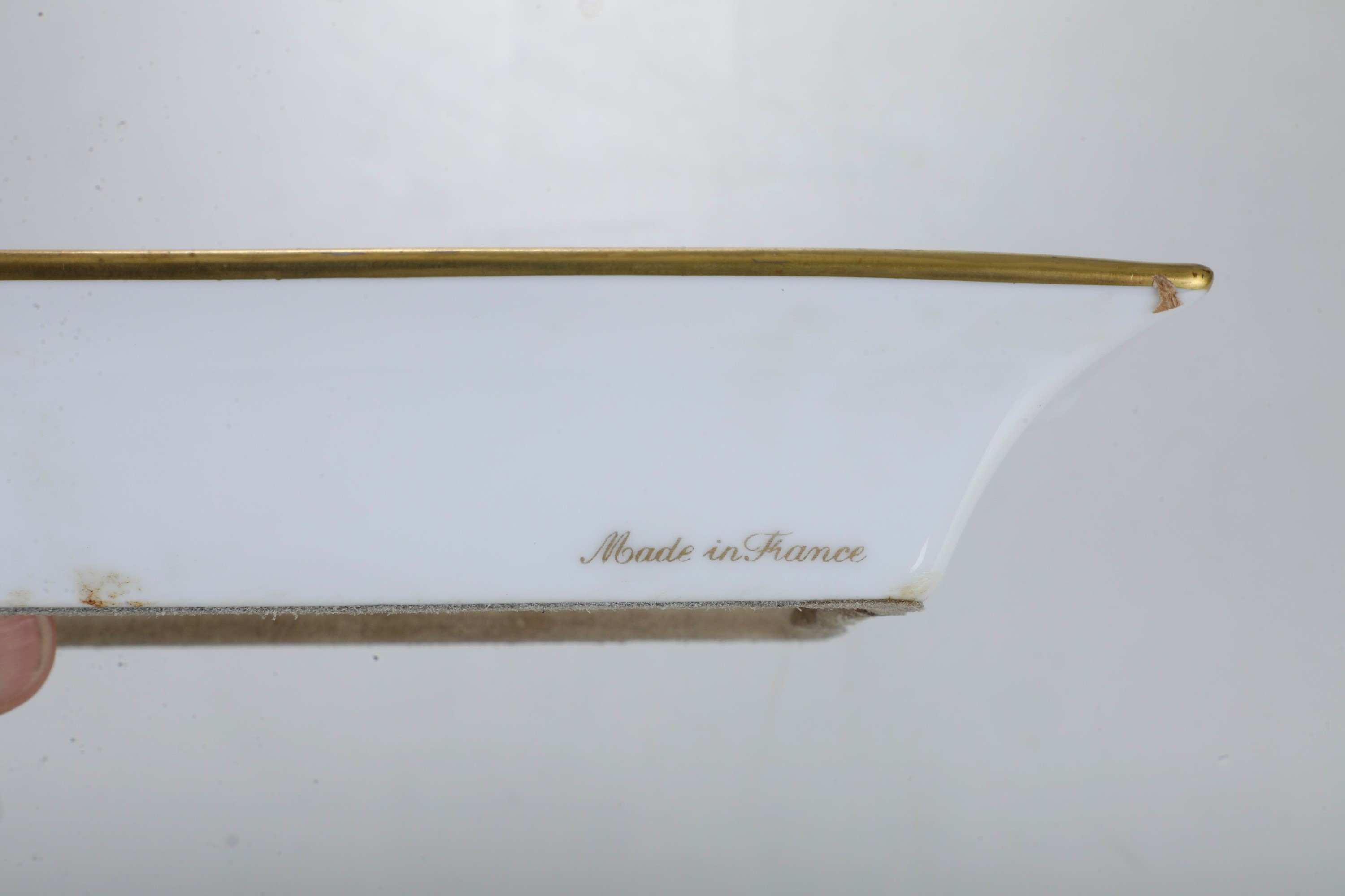Hermès, Farfalla in porcellana (posacenere), XX secolo