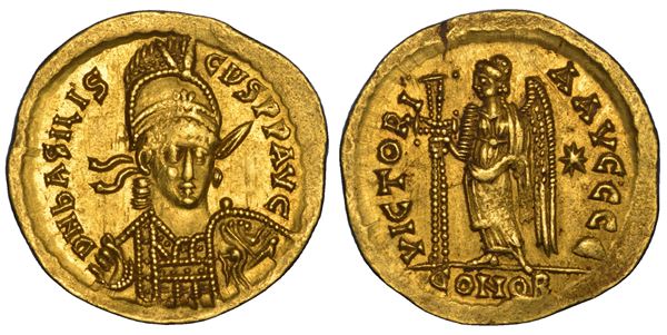 BASILISCO, gennaio 475 - agosto 476. Solido, inizio dell'anno 475. Costantinopoli.