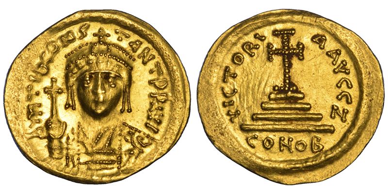 TIBERIO II COSTANTINO, 578-582. Solido, anni 579-582.  - Asta Numismatica - Cambi Casa d'Aste