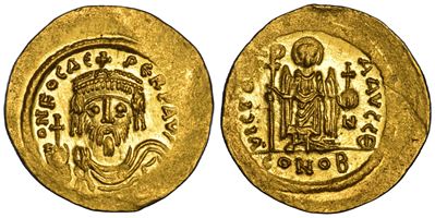 Focas, 602-610 ca., Solido di Costantinopoli