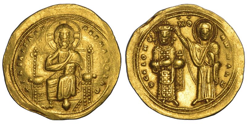 ROMANO III ARGIRO, 1028-1034. Histamenon nomisma. Costantinopoli.  - Asta Numismatica - Cambi Casa d'Aste