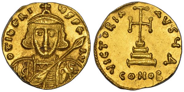 TIBERIO III APSIMARO, 698-705. Solido. Costantinopoli.