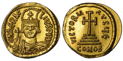 Eraclio, Solido (610–613), Costantinopoli