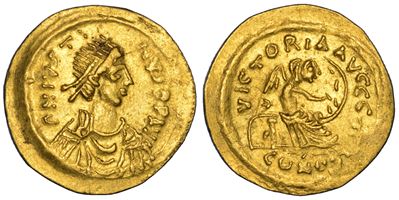 Giustino II, Semisse (565–578)