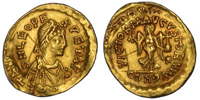 Leone I, Tremisse (457–474), Costantinopoli