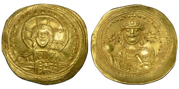 COSTANTINO IX MONOMACO, 1042-1055. Histamenon nomisma, 1054-1055. Costantinopoli.