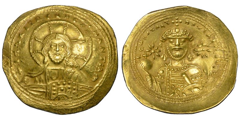 Costantino IX Monomaco, Histamenon nomisma (1042–1055), Costantinopoli
