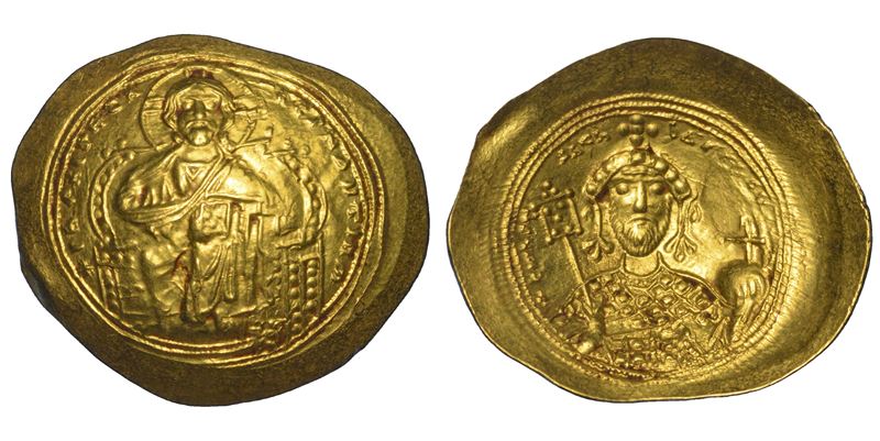 COSTANTINO IX MONOMACO, 1042-1055. Histamenon nomisma. Costantinopoli.  - Asta Numismatica - Cambi Casa d'Aste