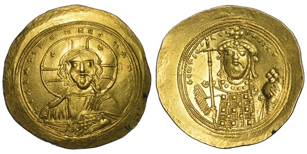 COSTANTINO IX MONOMACO, 1042-1055. Histamenon nomisma.