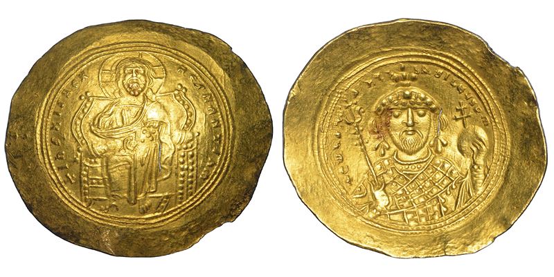 COSTANTINO IX MONOMACO, 1042-1055. Histamenon nomisma. Costantinopoli.  - Asta Numismatica - Cambi Casa d'Aste