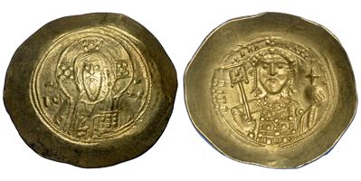 Michele VII Ducas, Histamenon nomisma (elettro), Costantinopoli, 1071–1078