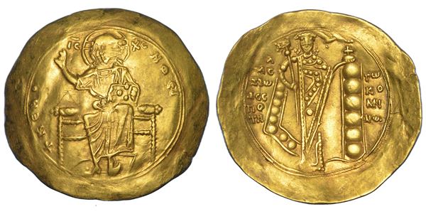 ALESSIO I COMNENO, 1081-1118. Hyperpyron, anni 1092-1118. Costantinopoli.