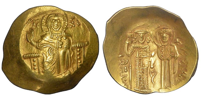 GIOVANNI II COMNENO, 1118–1143. Hyperpyron, anni 1137–1143. Tessalonica.  - Auction Numismatics - Cambi Casa d'Aste