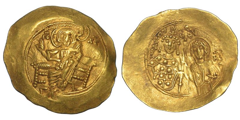 GIOVANNI II COMNENO, 1118–1143. Hyperpyron, anni 1118-1122. Tessalonica.  - Asta Numismatica - Cambi Casa d'Aste