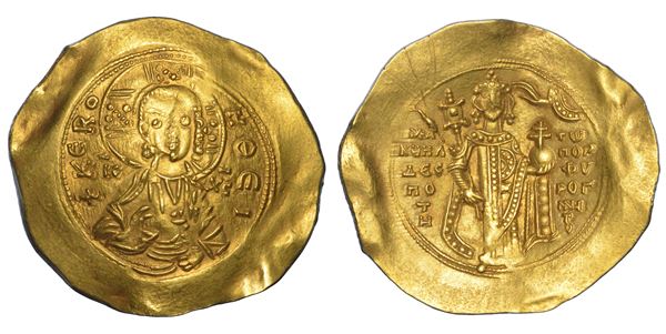 MANUELE I COMNENO, 1143-1180. Hyperpyron. Costantinopoli.