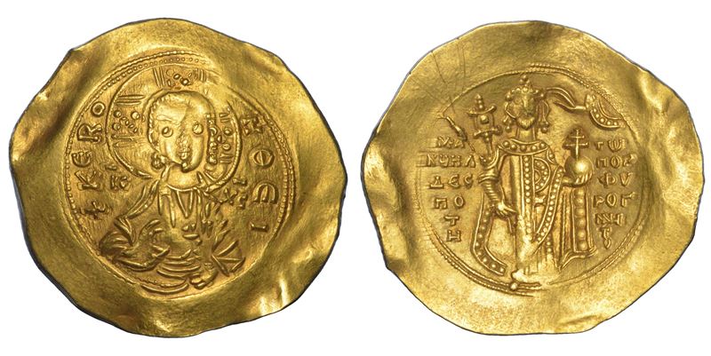 MANUELE I COMNENO, 1143-1180. Hyperpyron. Costantinopoli.  - Auction Numismatics - Cambi Casa d'Aste