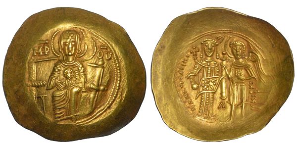 ISACCO II ANGELO, 1185-1195. Hyperpyron. Costantinopoli.