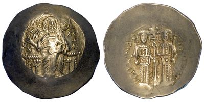 Alessio III Angelo Comneno, Aspron trachy (1195-1197), Costantinopoli
