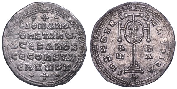 COSTANTINO VII PORFIROGENITO, 931-944. Miliaresion. Costantinopoli.