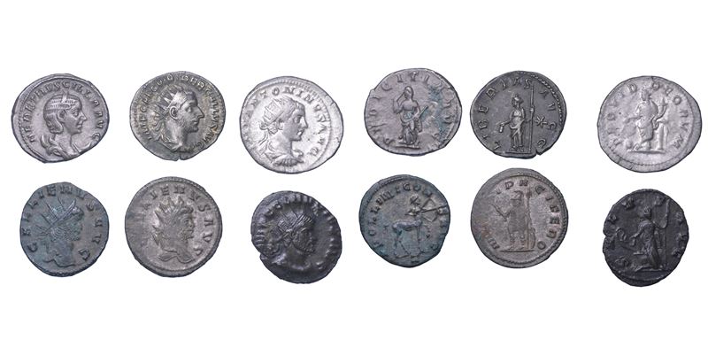 IMPERO ROMANO. Lotto di sei monete.  - Asta Numismatica - Cambi Casa d'Aste
