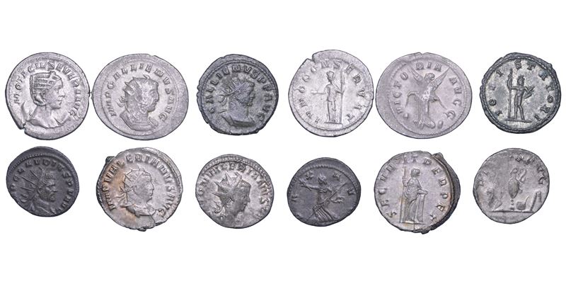 IMPERO ROMANO. Lotto di sei monete.  - Asta Numismatica - Cambi Casa d'Aste