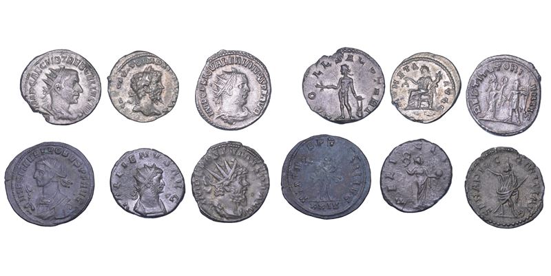 IMPERO ROMANO. Lotto di sei monete.  - Asta Numismatica - Cambi Casa d'Aste