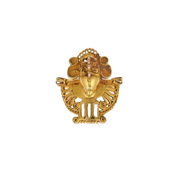 Low-karat gold ring