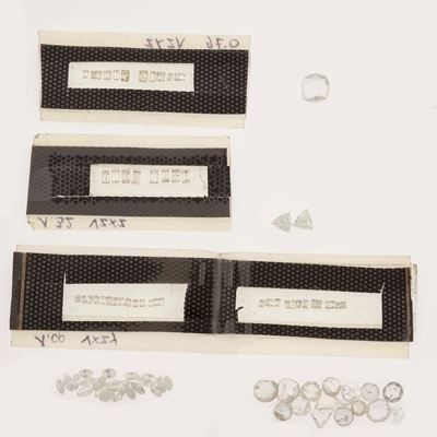 Lotto di diamanti, taglio misto (totale ca. 40,00 ct)