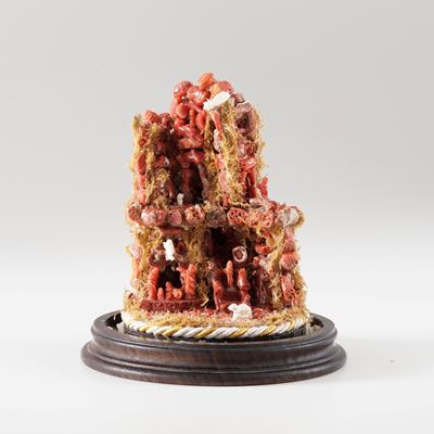 Grande presepe, corallo (scultura/oggetto da arredamento)