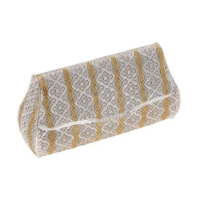 Zendrini, Borsetta da sera in oro giallo e oro bianco 750/1000 con astuccio originale