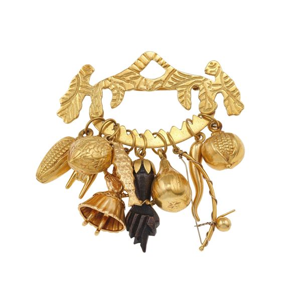 Spilla con charms