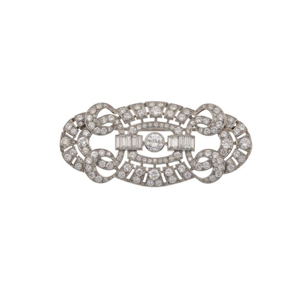 Spilla con diamanti