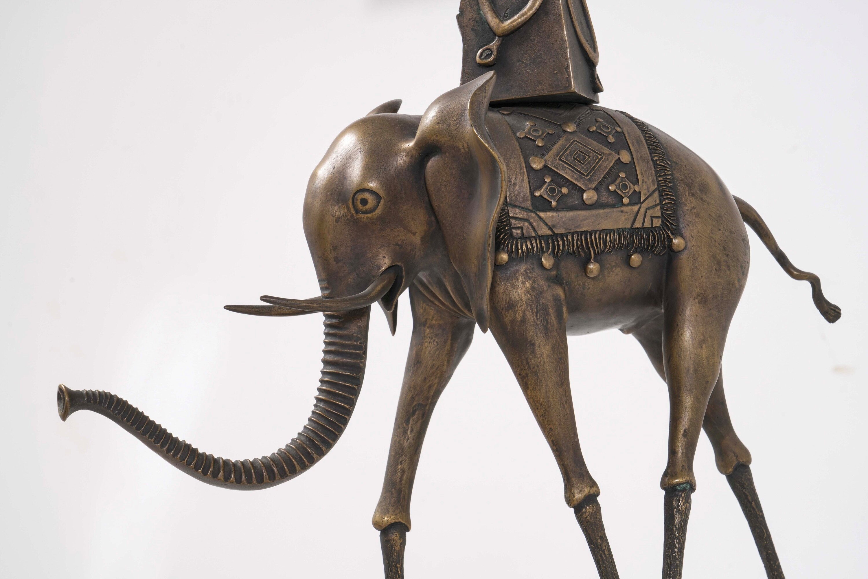 Salvador Dalì - Elefante spaziale (multiplo in bronzo)