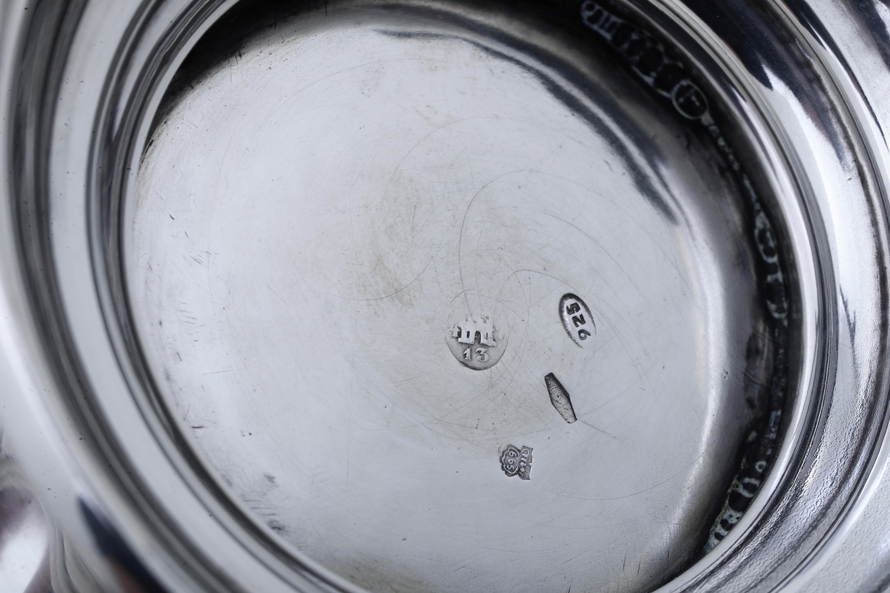 Argenteria italiana ed europea del XX secolo, lotto di arredi da tavola in argento