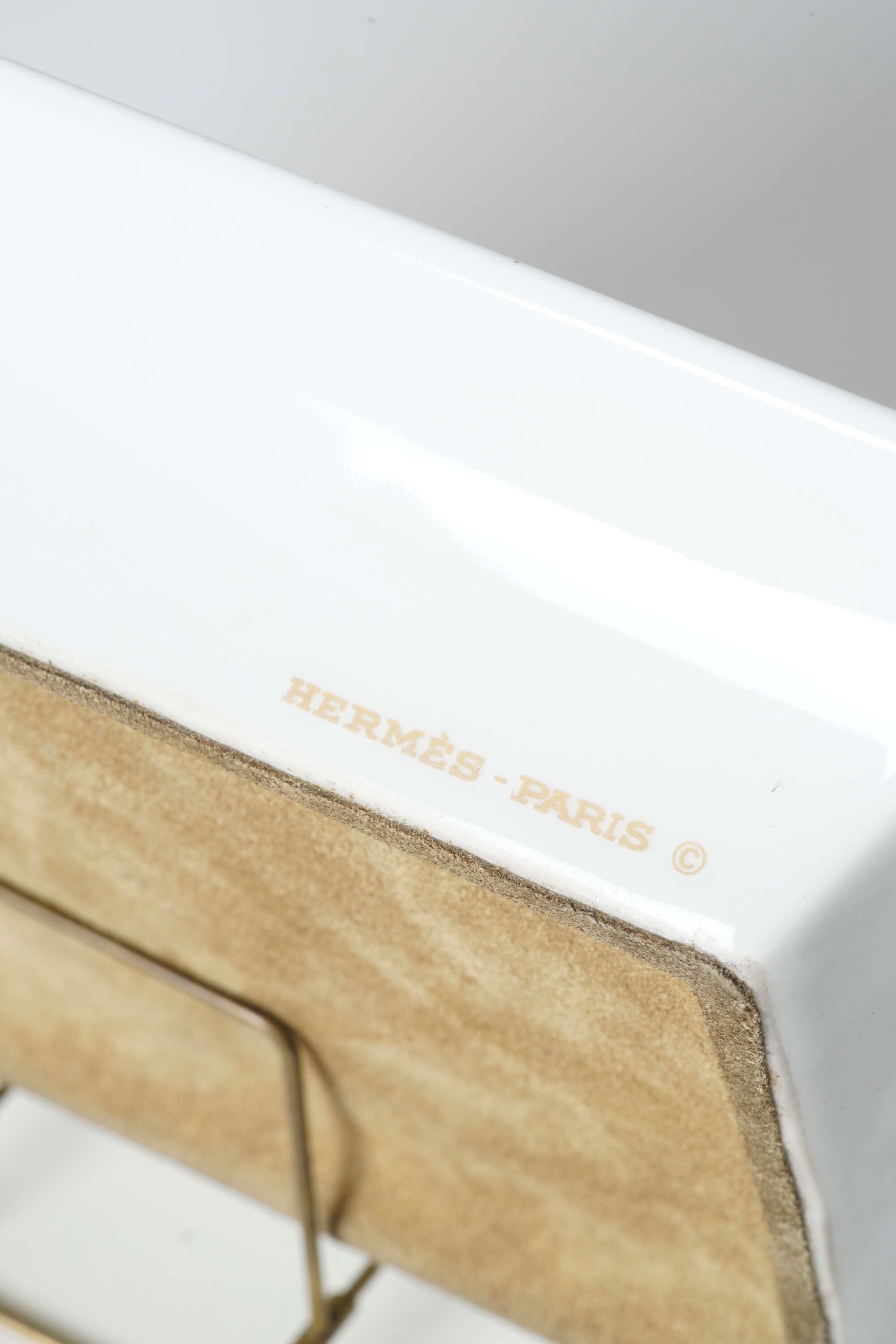 Hermès, Quattro posacenere in porcellana (seconda metà XX secolo)