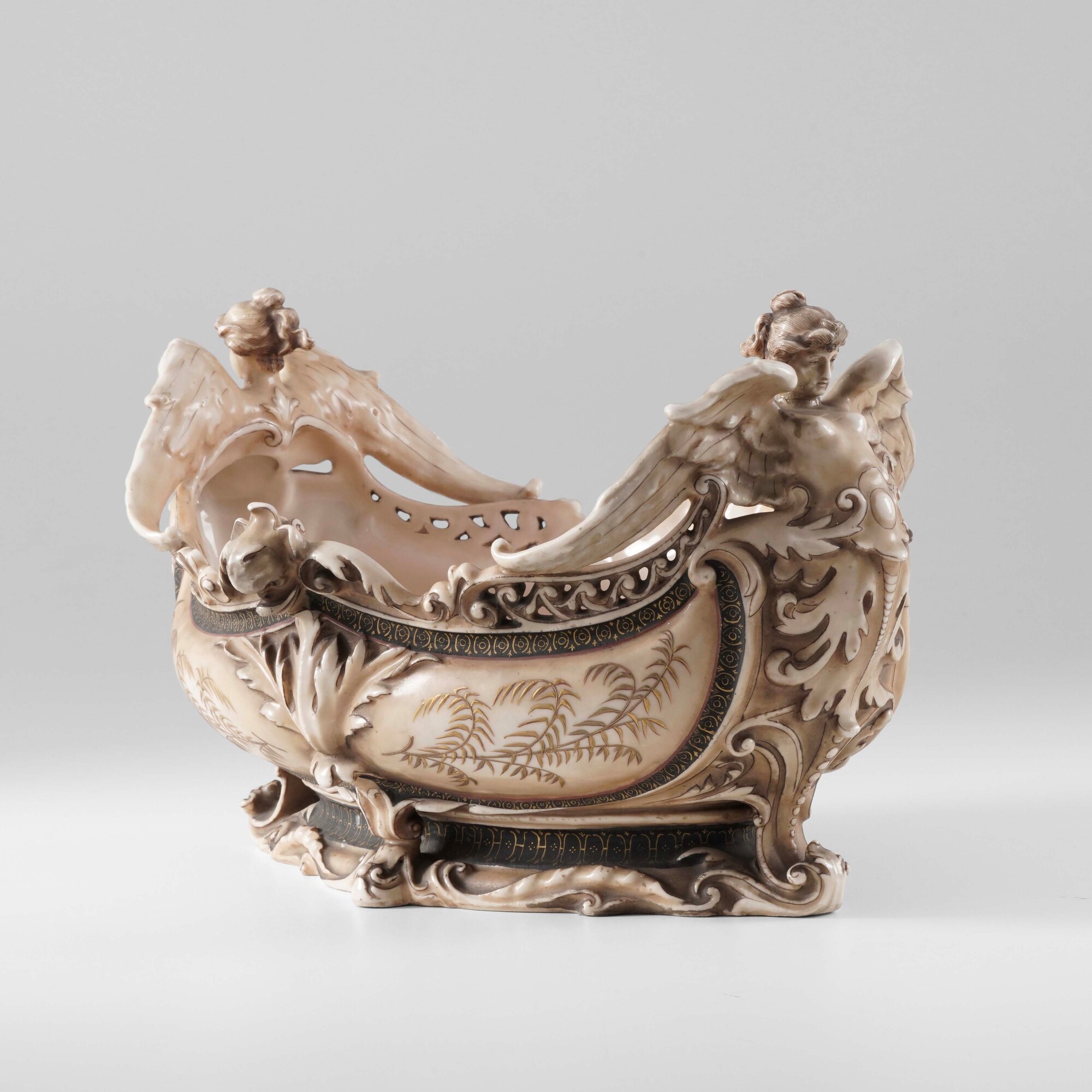 Centrotavola, ceramica, Paesi Bassi, XX secolo