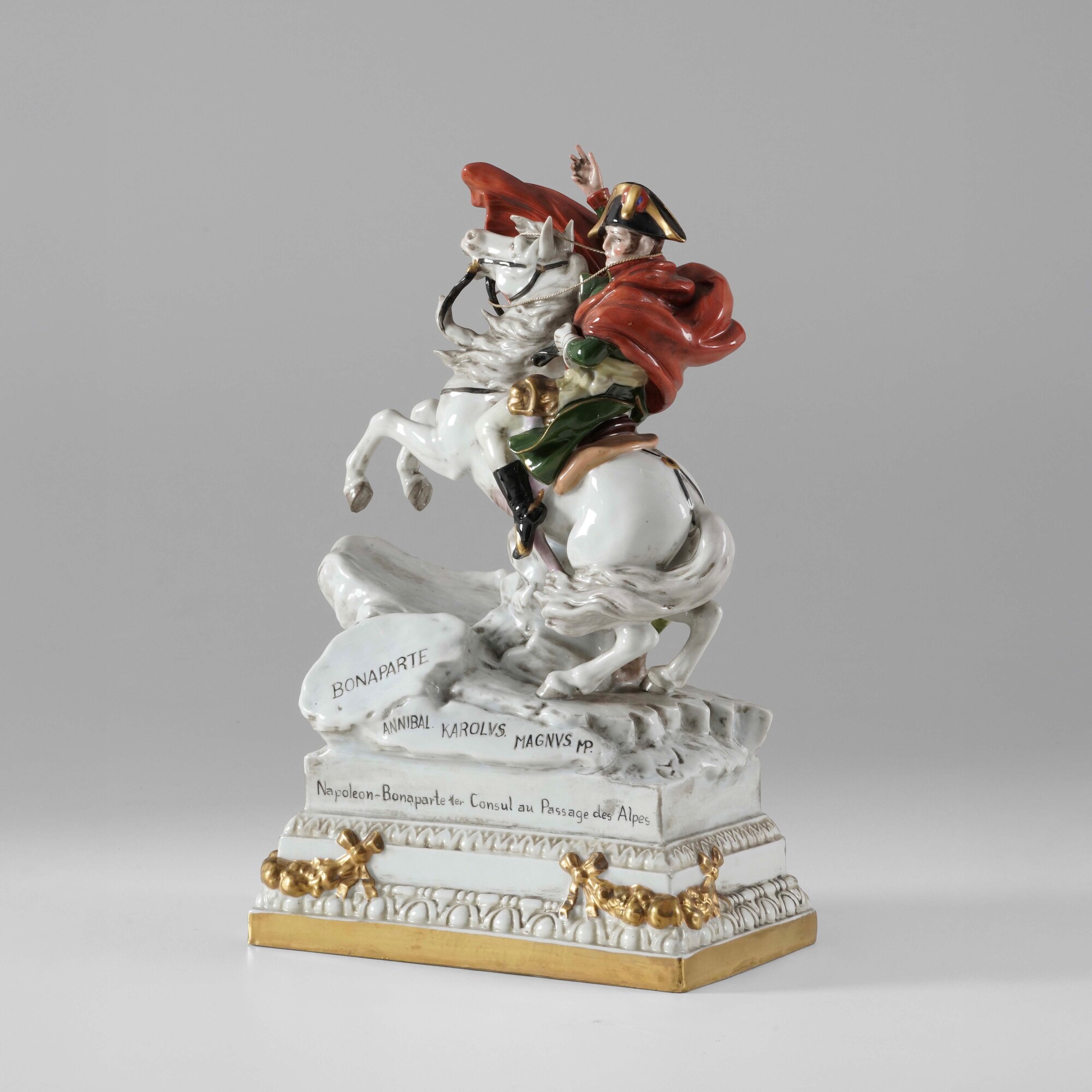 Turingia, XX secolo, Scultura equestre di Napoleone in porcellana