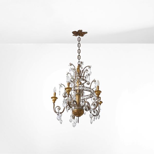 Lampadario a gocce. XX secolo