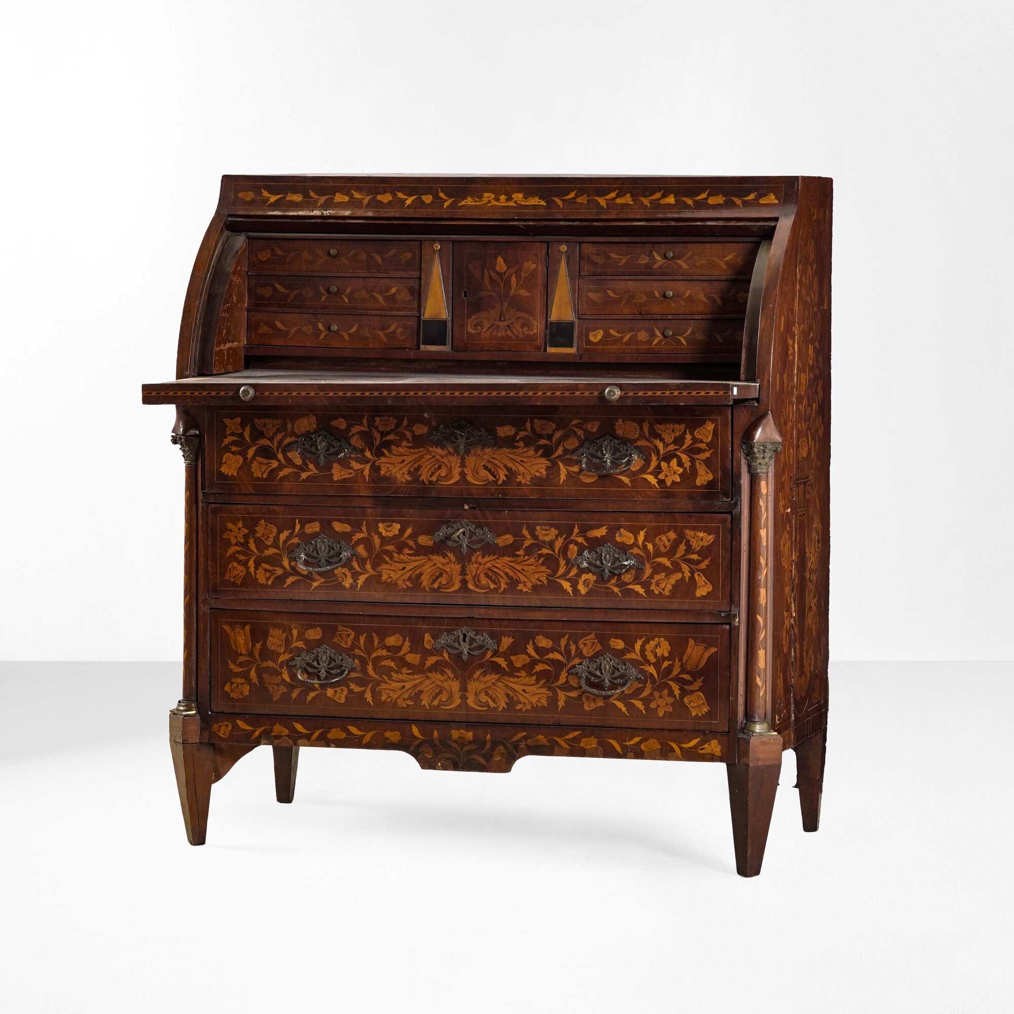 Cassettone a rullo, Olanda, fine XIX–inizi XX secolo