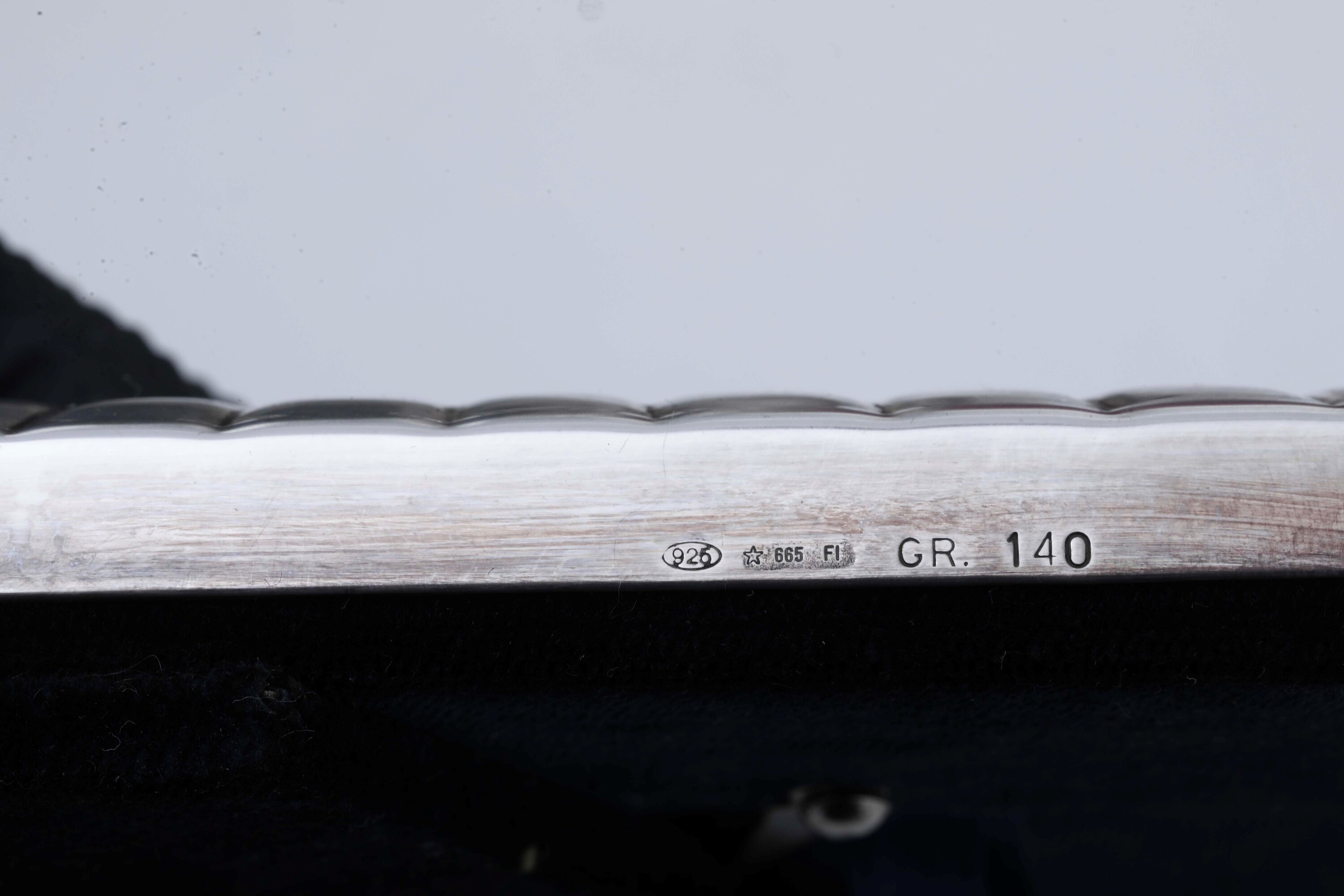 Dieci cornici portafotografie, argento 925/800, XX secolo